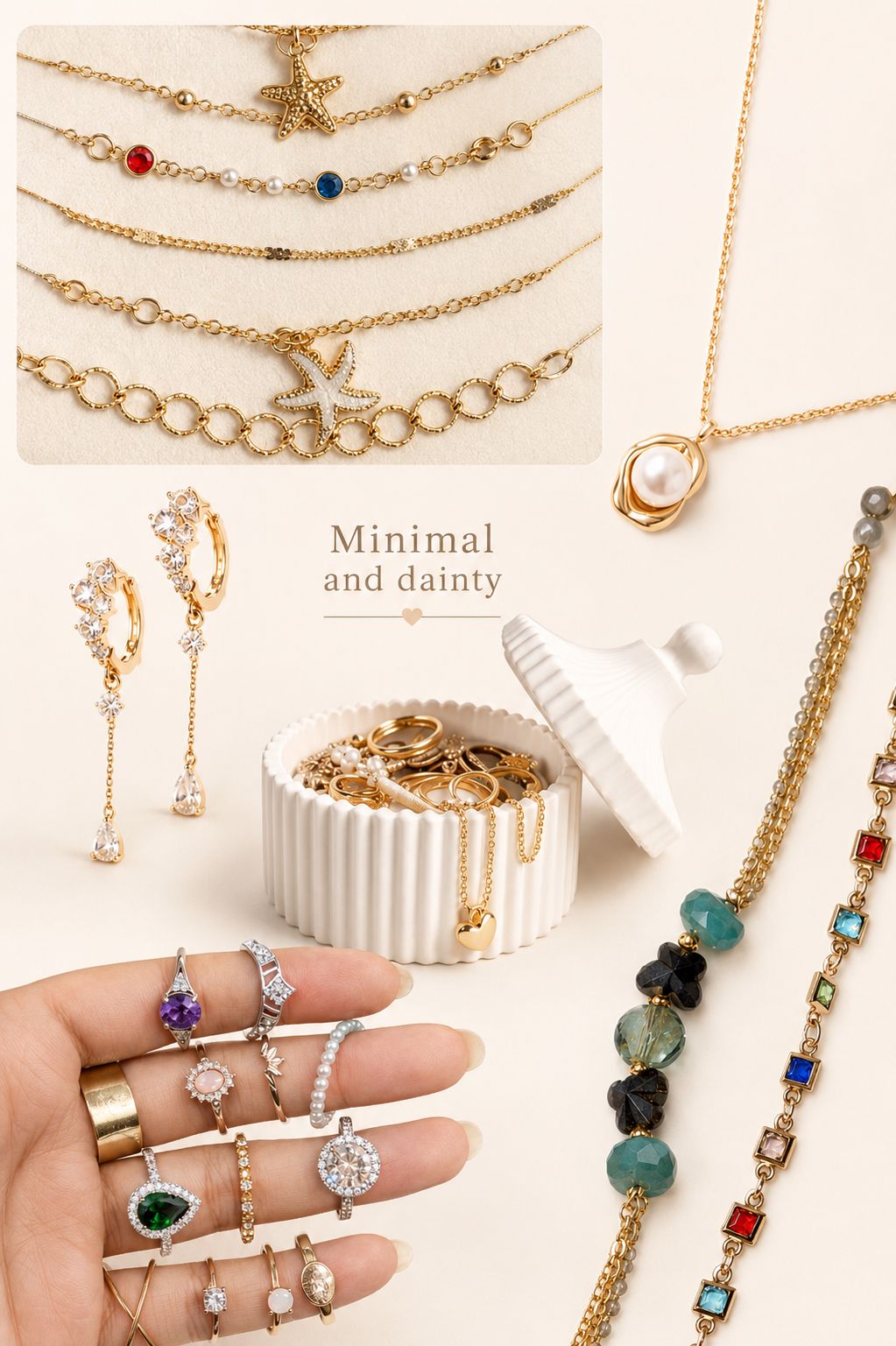 Dainty Jewellery Jar